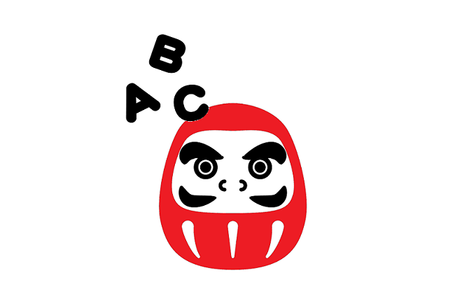 英語クラスのだるま