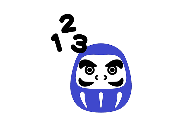 数学クラスのだるま